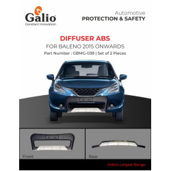 Galio Maruti Suzuki Baleno Car Bumper Diffuser ABS Front & Rear (2015-Onwards)