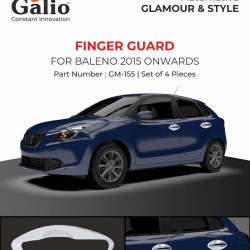 Galio Maruti Suzuki Baleno Finger Guard Chrome (2015-Onwards) Galio Maruti Suzuki Baleno Finger Guard Chrome (2015-Onwards)