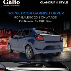 Galio Maruti Suzuki Baleno Trunk Door Garnish Upper (2015-Onwards) Galio Maruti Suzuki Baleno Trunk Door Garnish Upper (2015-Onwards)