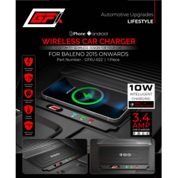 GFX Maruti Suzuki Baleno Wireless Car Charger (2015-Onwwards)  GFX Maruti Suzuki Baleno Wireless Car Charger (2015-Onwwards)