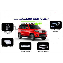 Mahindra Bolero Neo 2021 Chrome Accessories Combo Kit  (Set of 7 items)   Mahindra Bolero Neo 2021 Chrome Accessories Combo Kit  (Set of 7 items)