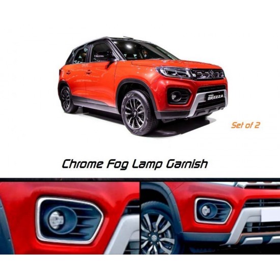 Galio Maruti Suzuki Brezza Fog Lamp Garnish (2020-Onwards)