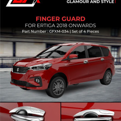 GFX Maruti Suzuki Ertiga Finger Guard Chrome (2018-Onwards) GFX Maruti Suzuki Ertiga Finger Guard Chrome (2018-Onwards)