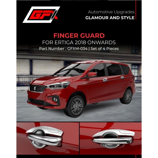 GFX Maruti Suzuki Ertiga Finger Guard Chrome (2018-Onwards)