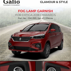 Galio Maruti Suzuki New Ertiga Fog Lamp Garnish (2018-Onwards) Galio Maruti Suzuki New Ertiga Fog Lamp Garnish (2018-Onwards)