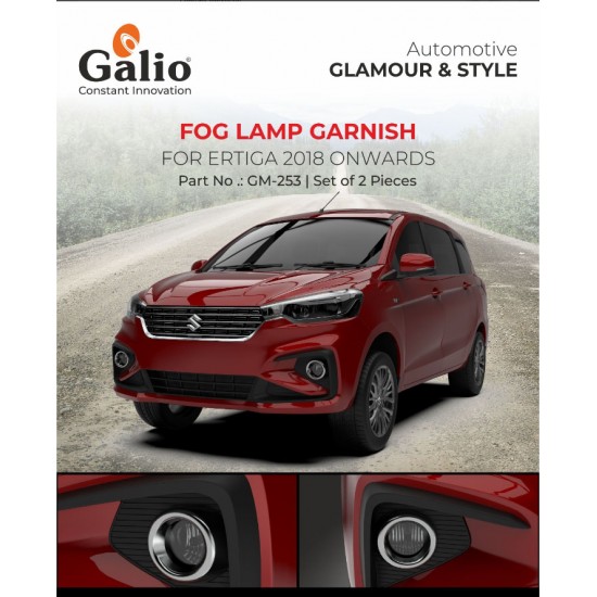 Galio Maruti Suzuki New Ertiga Fog Lamp Garnish (2018-Onwards)