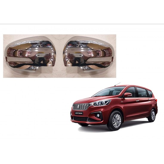 GFX Maruti Suzuki Ertiga OVRM Chrome Cover With Indicators Cuts (2018-Onwards) 