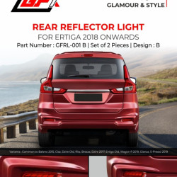 GFX Maruti Suzuki New Ertiga Rear Reflector Light (2018-Onawrds) GFX Maruti Suzuki New Ertiga Rear Reflector Light (2018-Onawrds)