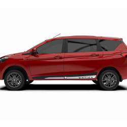 Maruti Suzuki Ertiga Side Door Beading/ Cladding Black & Sliver (2018-Onwards) Maruti Suzuki Ertiga Side Door Beading/ Cladding Black & Sliver (2018-Onwards)