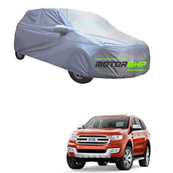 Ford Endeavour Body Protection Waterproof Car Cover (Silver)
