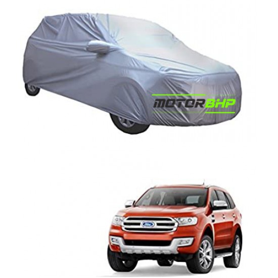 Ford Endeavour Body Protection Waterproof Car Cover (Silver)