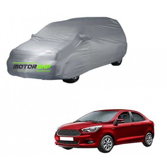 Ford Figo Body Protection Waterproof Car Cover (Silver)