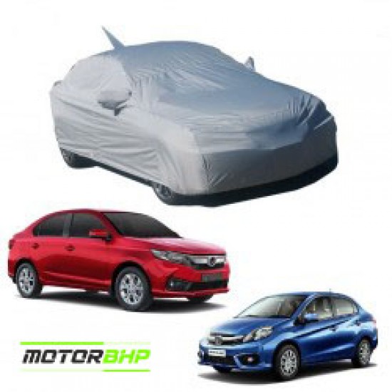 Honda Amaze Body Protection Waterproof Car Cover (Silver)