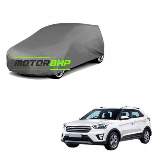 Hyundai Creta 2018 Body Protection Waterproof Car Cover (Grey)