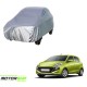 Hyundai Santro 2018 Body Protection Waterproof Car Cover (Silver)