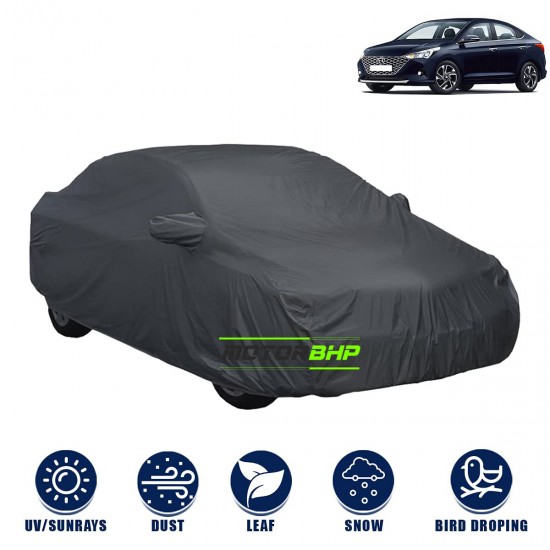 Hyundai Verna 2020 Body Protection Waterproof Car Cover (Grey)