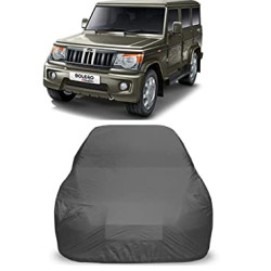 Mahindra Bolero Body Protection Waterproof Car Cover (Grey) Mahindra Bolero Body Protection Waterproof Car Cover (Grey)