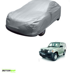 Mahindra Scorpio Body Protection Waterproof Car Cover (Silver) Mahindra Scorpio Body Protection Waterproof Car Cover (Silver)