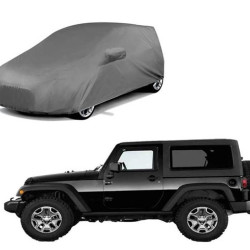 Mahindra Thar Body Protection Waterproof Car Cover (Grey) Mahindra Thar Body Protection Waterproof Car Cover (Grey)