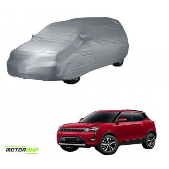 Mahindra XUV300 Body Protection Waterproof Car Cover (Silver)