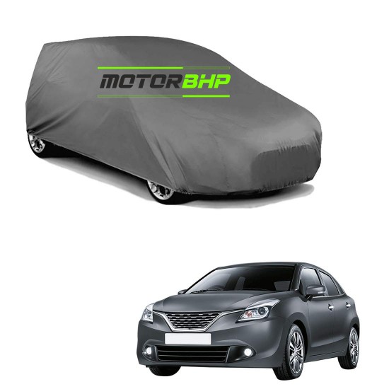 Maruti Suzuki Baleno Body Protection Waterproof Car Cover (Grey)