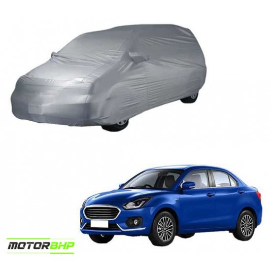 Maruti Suzuki Dzire 2017 Body Protection Waterproof Car Cover (Silver)