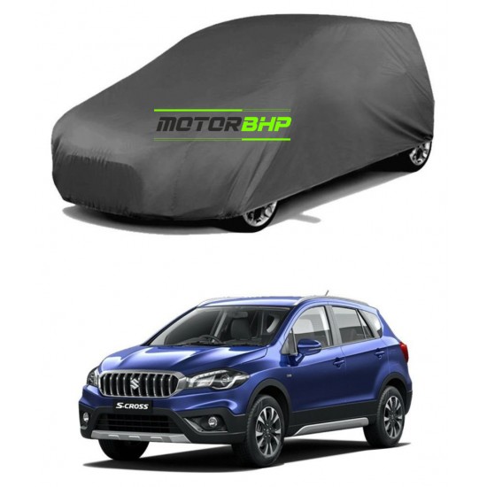 Maruti Suzuki S Cross Body Protection Waterproof Car Cover (Grey)