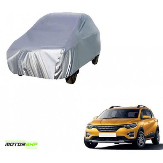 Renault Triber Body Protection Waterproof Car Cover (Silver)