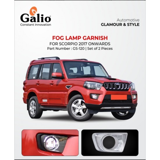 Mahindra Scorpio Fog Lamp Garnish (2017-Onwards)