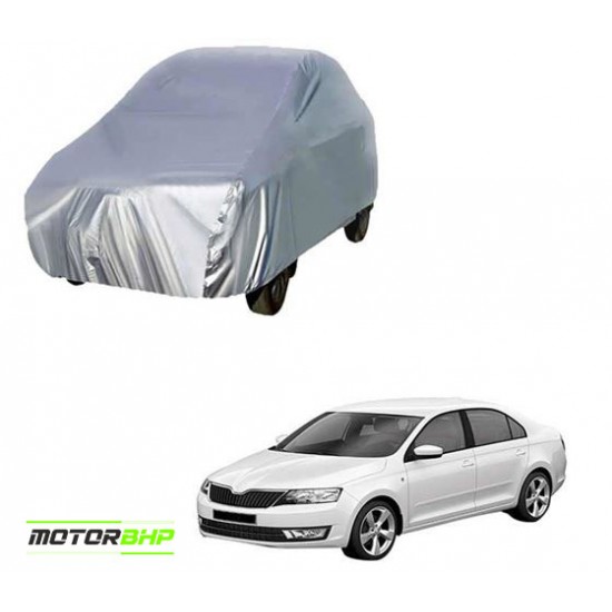Skoda Rapid Body Protection Waterproof Car Cover (Silver)