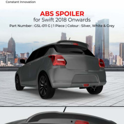 Galio Maruti Suzuki Swift Spolier ABS (2018-Onwards) Grey Galio Maruti Suzuki Swift Spolier ABS (2018-Onwards) Grey