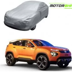 TATA Harrier Body Protection Waterproof Car Cover (Silver)