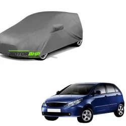 TATA Indica Vista Body Protection Waterproof Car Cover (Grey)