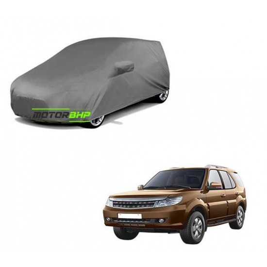 TATA Safari Strome Body Protection Waterproof Car Cover (Grey)