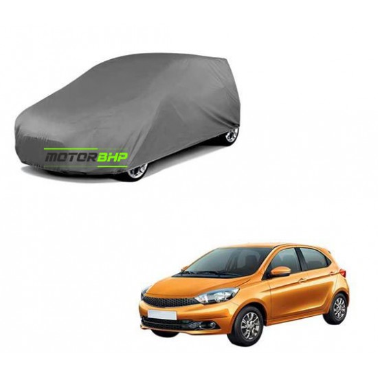 TATA Tiago Body Protection Waterproof Car Cover (Grey)
