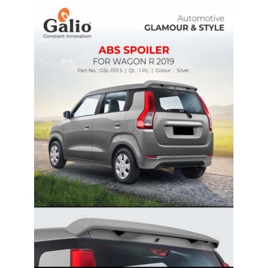Galio Maruti Suzuki WagonR ABS Spoiler (2019-Onwards) Sliver