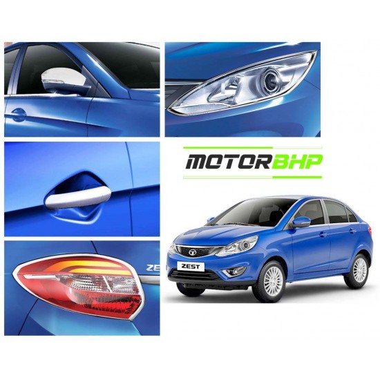 Tata Zest Chrome Accessories Combo Kit  (Set of 5 items) 