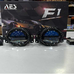 AES F1 Bi-Led Headlight Projector 3.0 inch Blue Lens AES F1 Bi-Led Headlight Projector 3.0 inch Blue Lens