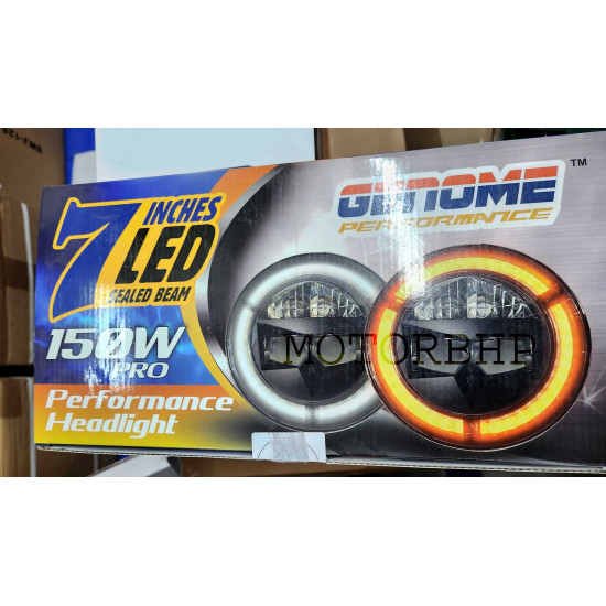 Genome 150W Pro 7Inch Led Sealed Beam Headlight