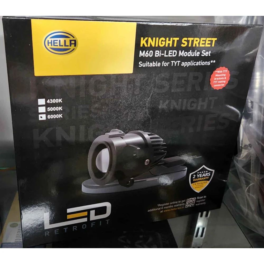 Buy Hella Knight Street M60 Bi-LED Module Set 6000K Online ...