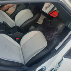 Motorbhp Leatherette Seat Covers Custom Bucket Fit Black With Beige (Design 5) Motorbhp Leatherette Seat Covers Custom Bucket Fit Black With Beige (Design 5)