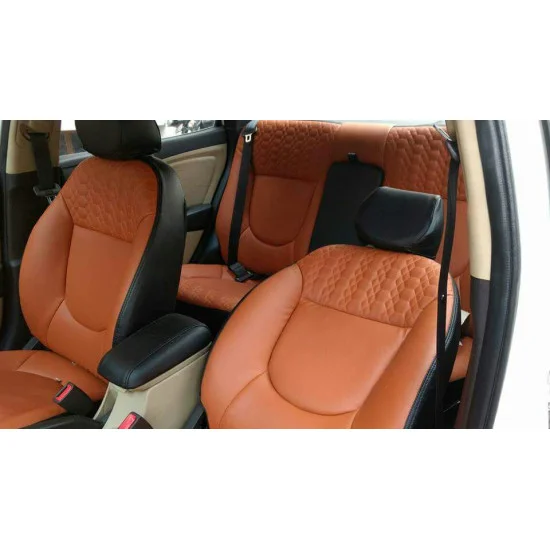 Buy Nappa Leatherette Seat Covers Custom Fit Tan Accessories