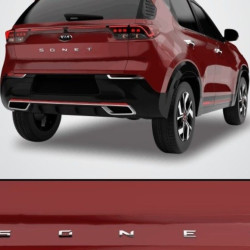  Kia Sonet Logo Chrome 3D Letter 