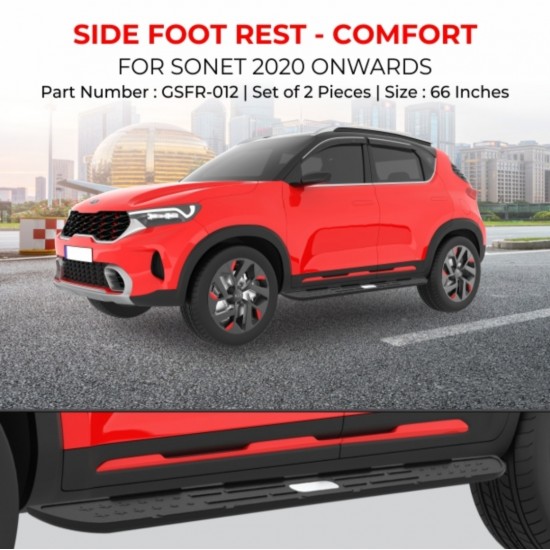 Galio Kia Sonet Side Foot Rest- Comfort