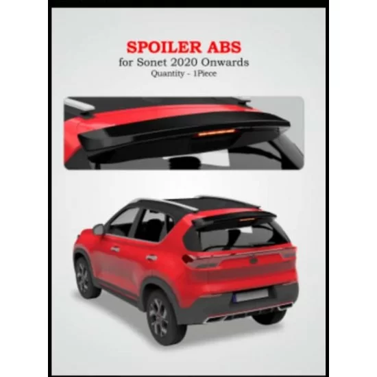 Kia sonet shop spoiler price