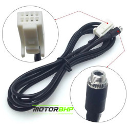 Maruti Suzuki OEM Stock Stereo AUX Input Cable (Female) Maruti Suzuki OEM Stock Stereo AUX Input Cable (Female)